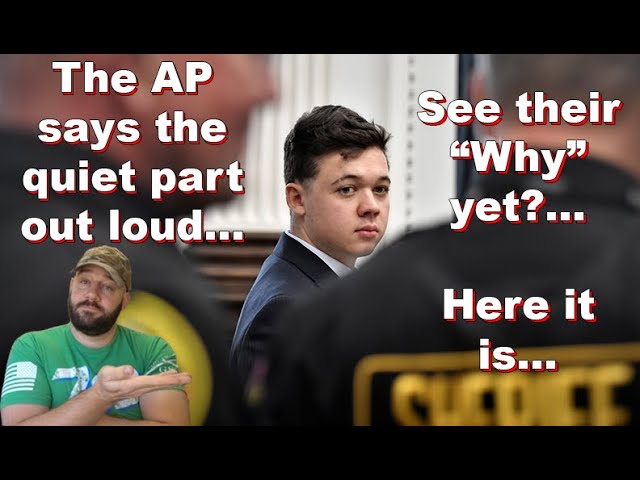 AP says the quiet part out loud… Rittenhouse is about having a gun… not using it…