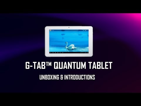 G-Tab Quantum QuadCore Tablet PC - Unboxing And Introduction