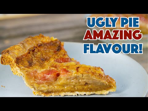 Ugliest Pie Ever!!! But Oh So Tasty! Rhubarb Butter Tart Pie Recipe - Glen And Friends Cooking
