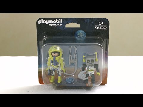 Unboxing Playmobil : Le spationaute et le robot (2018) – 9492