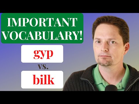 混乱するボキャブラリー／gyp vs. bilk / REAL-LIFE AMERICAN ENGLISH / What a gyp！ (CONFUSING VOCABULARY/gyp vs. bilk / REAL-LIFE AMERICAN ENGLISH / what a gyp!)