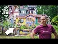 He bought a Tiny Home & made this INSANE MANSION over 30 Yrs