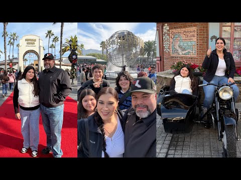 DE PASEO EN LOS STUDIOS UNIVERSAL Y DISFRUTANDO DE UN RICO ALMUERZO!!