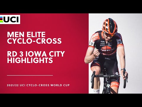 Round 3 - Men Elite Highlights | 2021/22 UCI CX World Cup - Iowa City