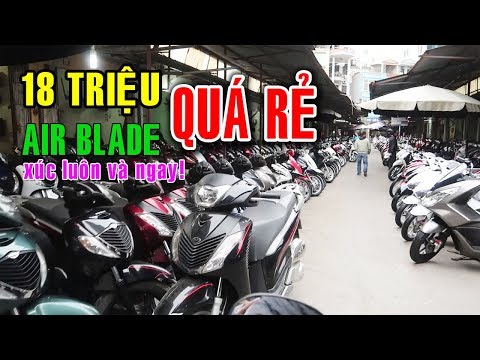 Chợ xe máy cũ lớn nhất Hà Nội | Hanoi City Tour