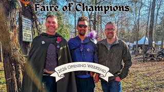 Return to the Realm: Faire of Champions Opening Weekend 2026