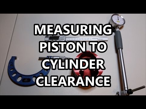 How to Measure Piston to Cylinder Bore Clearance