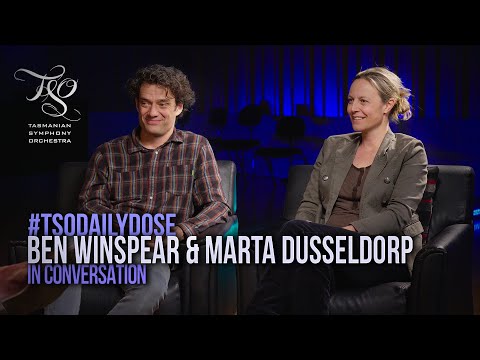 #TSODailyDose Ben Winspear & Marta Dusseldorp In Conversation