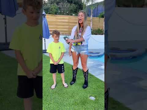 7 Year Old Gets Interviewed By His *CRUSH* 😱 #shorts
