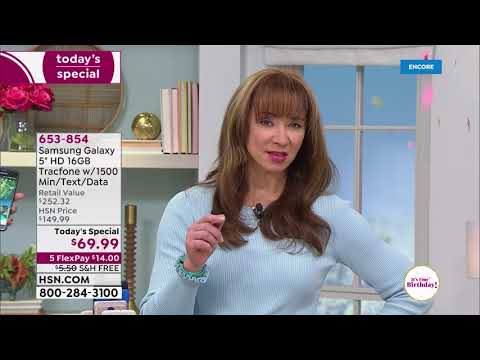HSN | Electronic Connection Celebration featuring Samsung Tracfone 07.26.2019 - 02 AM