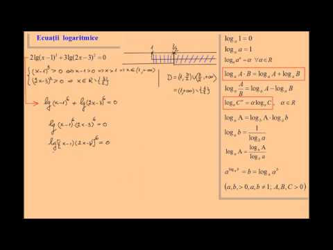 Ecuatii logaritmice rezolvate (lic_logaritmica6)