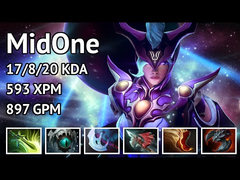 Dota 2 MidOne - Luna highlights - Game 2919301544