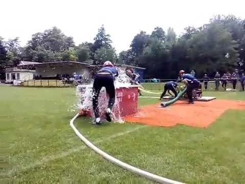 15.7. 2017. Pohárová súťaž Radošovce.(DHZ Plavecký Štvrtok prvý pokus)