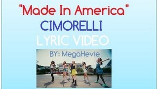 &quot;Made In America&quot; - Cimorelli - LYRIC VIDEO