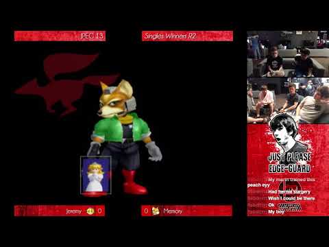 JPEG 13 - Melee Singles - WR2 - Memory (Fox) vs Jeremy (Peach)