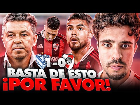 VELEZ 1 RIVER 0 | ENOUGH OF THIS, PLEASE!