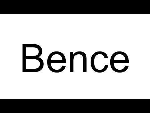 How to Pronounce Bence (Hungarian)