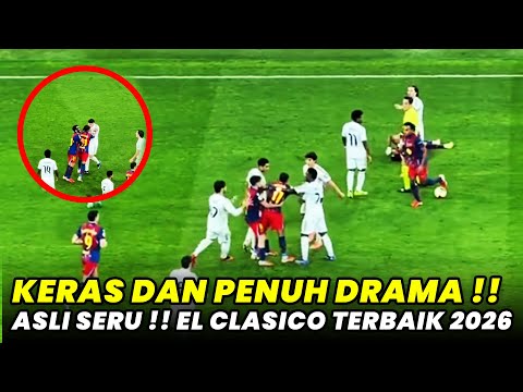 SERU & DRAMATIS !! Hasil El Clasico Barcelona vs Real Madrid Piala Super Spanyol Tadi Malam