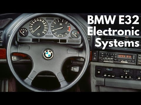 BMW 7er (E32) Elektronische Systeme