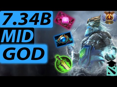 7.34B ZEUS MID PRO GAMEPLAY