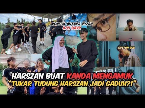 HARSZAN GADUH BESAR DGN AI TEAM?! HARRY TUKAR TUDUNG HARSZAN TAPI DIA MENGAMUK?! RYZAN HAMPIR BUBAR?