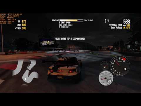 Need For Speed Shift 2 Walkthrough Part 45 - "Drift: Drifters Starlight Tour #1"