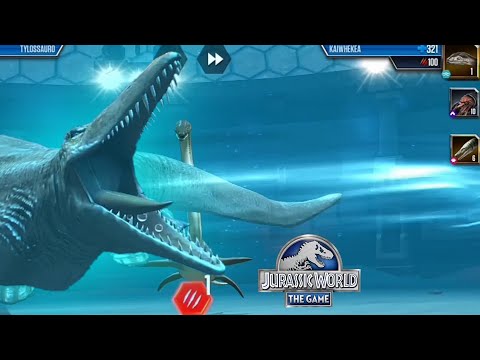 Batalha Aquática na disputa pelo Prêmio! Jurassic World the game
