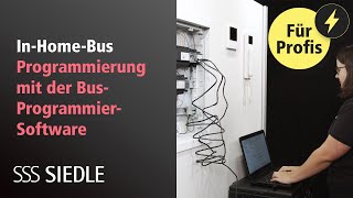 Siedle In-Home-Bus: Programmierung mit der Bus-Programmier-Software (BPS)