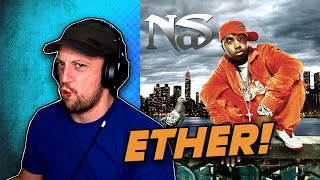 Nas - Ether (Jay-Z diss) | Brit REACTS to Hip-Hop! | DISS SZN