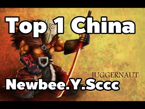 Top 1 China Juggernaut Newbee.Y.Sccc