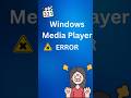 Fix Windows Media Player Fast! 🔧 (2025)