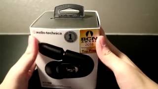 Video thumbnail for Audio Technica ATH - E50 unboxing by INhumanly PLAYS