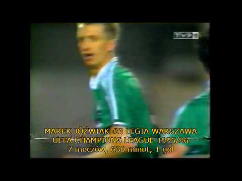 Marek Jóźwiak #3 Legia Warszawa - UEFA Champions League 1995/96