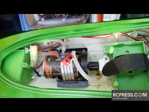 The easiest way to upgrade a brushed RC boat