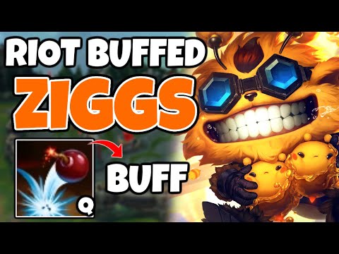 Riot BUFFED ZIGGS... Time to bring him back to HIGH ELO | Challenger Ziggs | 12.20