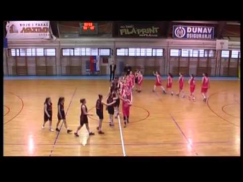 ZKLS 12 2015-16 Sabac - Novosadska ZKA 54:75