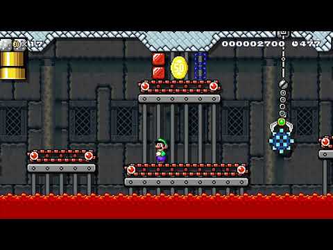 The Assembly Line by SilentTron 🍄 Super Mario Maker 2 #ade 😶 No Commentary