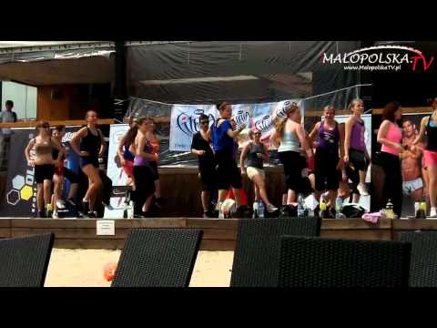 Małopolska.TV: zumba na krakowskiej plaży