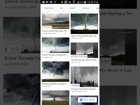 There is a Tornado in our area!  Please Pray!