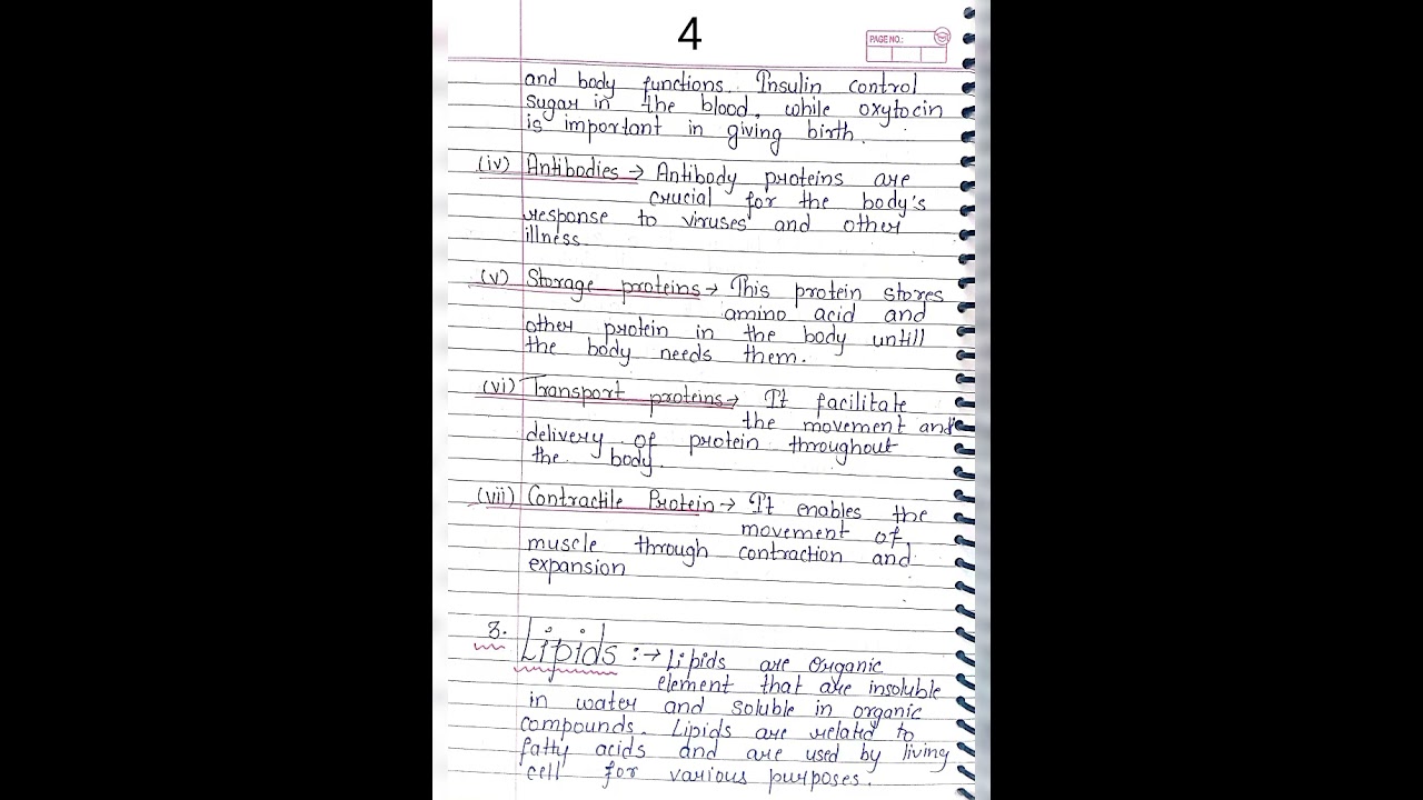 Biomolecules complete hand written notes