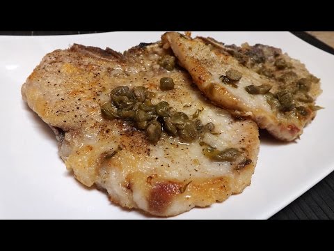 Scaloppine di maiale al limone