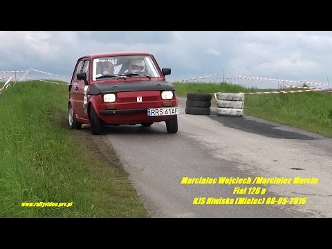 Marciniec Wojciech /Marciniec Marcin - Fiat 126p - KJS Niwiska (Mielec) 08-05-2016