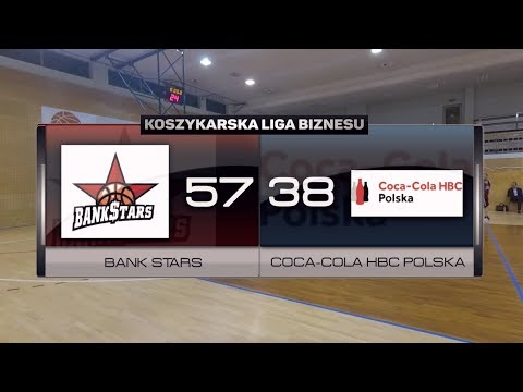 Bank Stars vs Coca-Cola HBC Polska - VII kolejka - I Liga Warszawa - Koszykarska Liga Biznesu