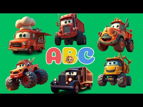Truck Song ABC For Kids! | Learn the Alphabet | Kids Songs & Nursery Rhymes | ABC Songs