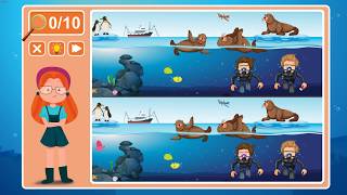 Viki Spotter: Undersea, Level 2 Walkthrough, 1080p/60FPS.