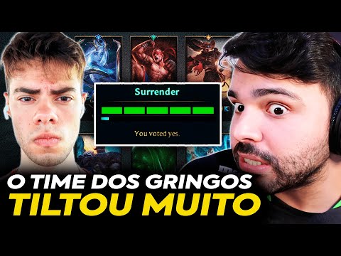 OS GRINGOS TILTARAM COM os MONOS! MINERVA REAGE ao TREINO de ETERNOS PROTAGONISTAS vs TIME DO NA