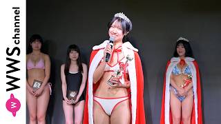 木崎美依(ヤンチャン学園音楽部)、スポーティーな水着姿でグランプリを受賞の喜びを語る「私自身を応援してくれている人たちがたくさんいるんだなって！」＜ミスヤングチャンピオン2026授賞式＞
