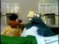 Sesame Street Ernie And Cookie Monster Share A Pillow 1969