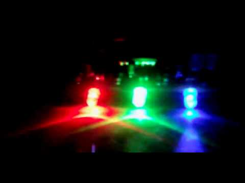 Mini iluminofonia LED