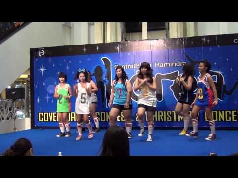 121222 G-Pink cover Apink @Central Ramindra Korea Cover Dance Contest 2012(Audition)